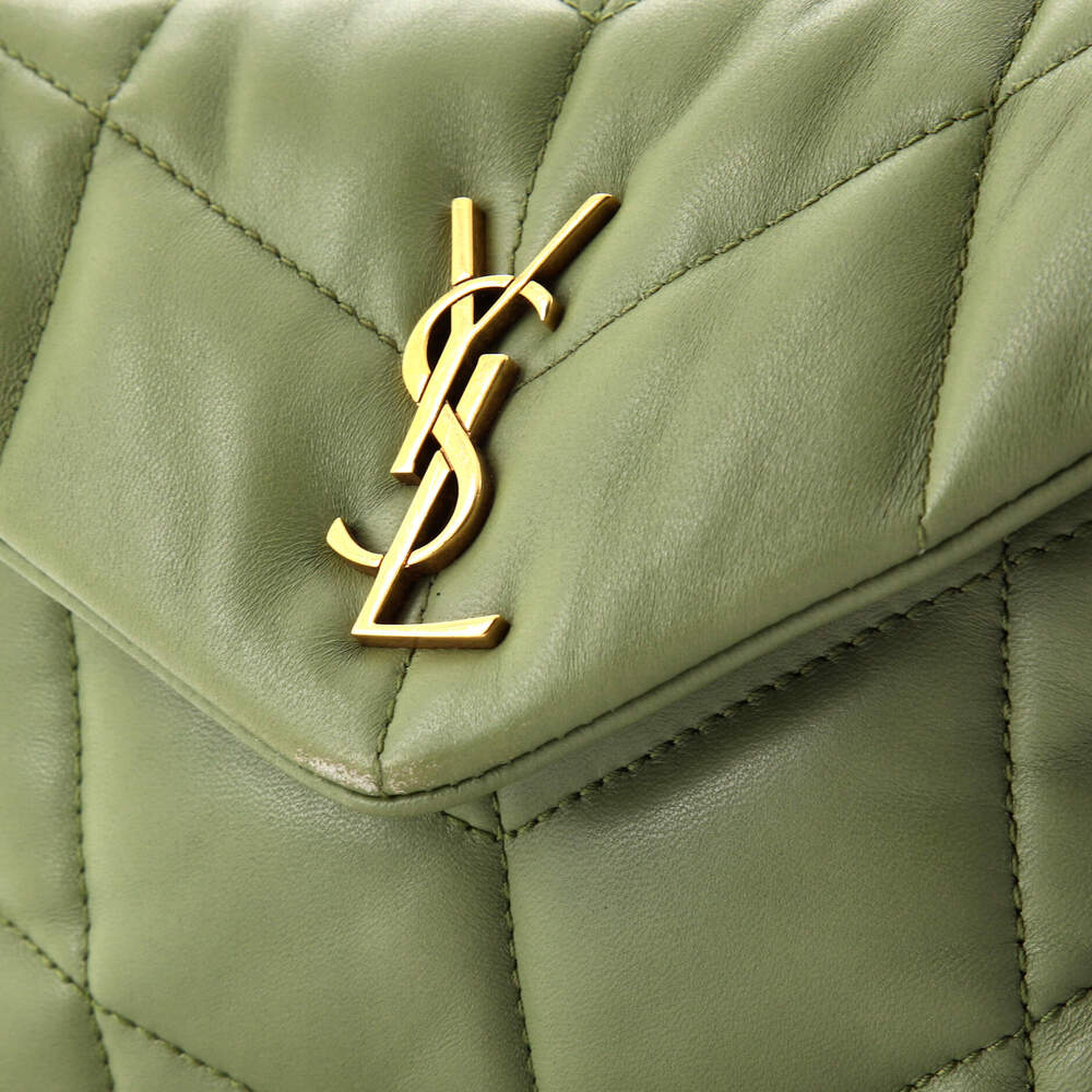 Saint Laurent Loulou Puffer Shoulder #122720S10 - Picture 9 of 13